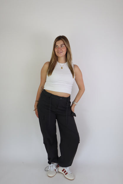 Sterre Cargo Pants Dark Grey