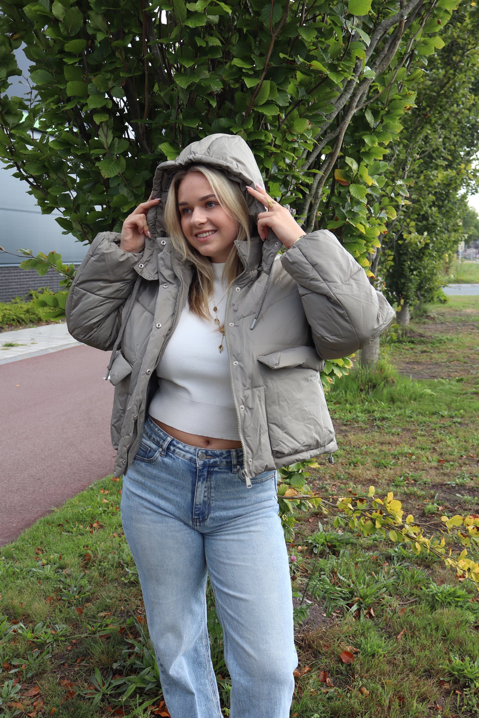 Puffer Jacket Groen