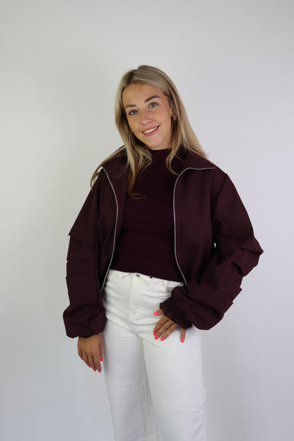 Noé Jacket Bordeaux