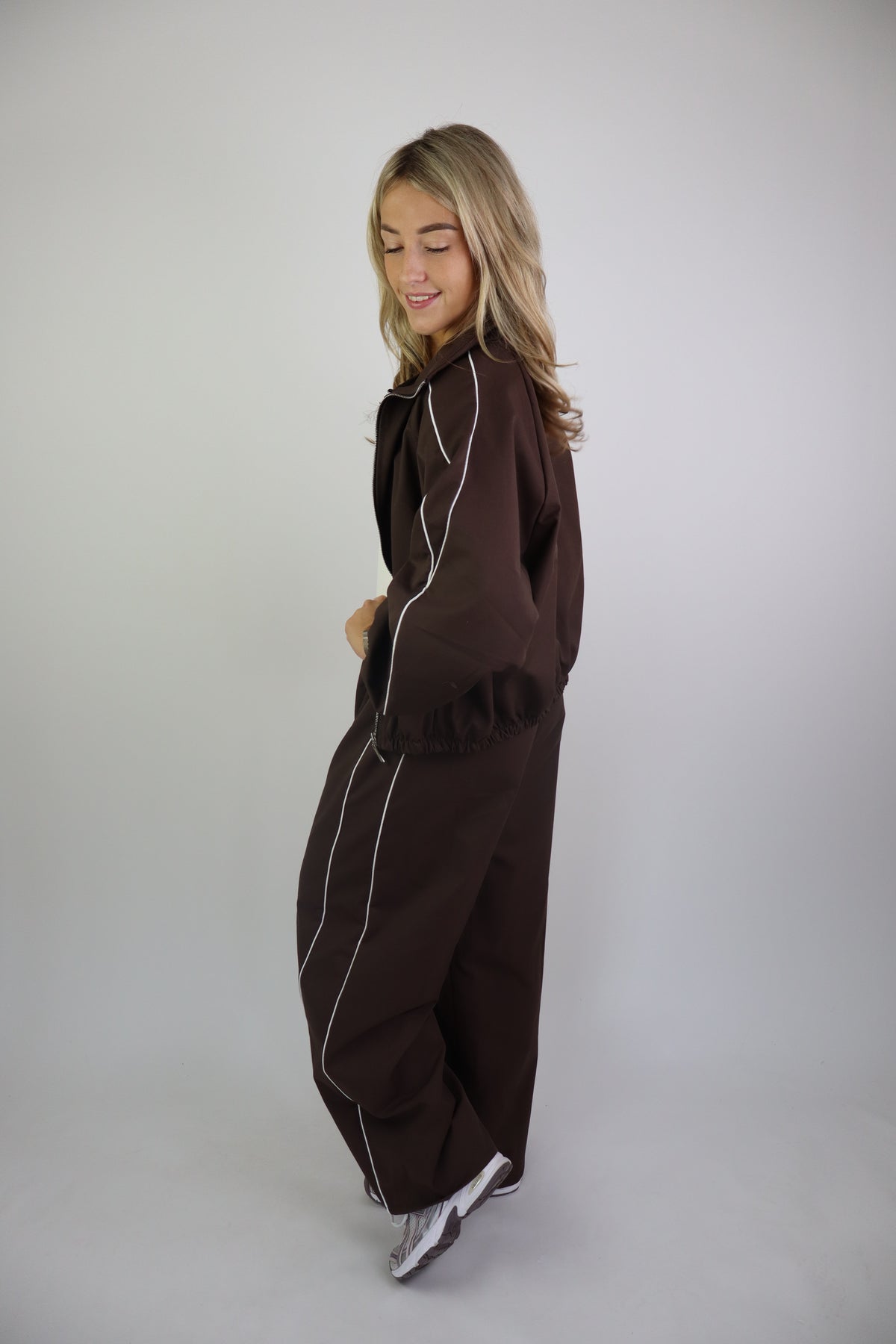 Anne Two Piece Set Brown