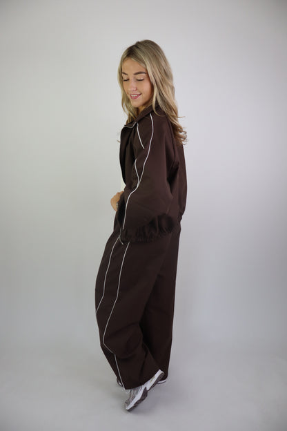 Anne Two Piece Set Brown