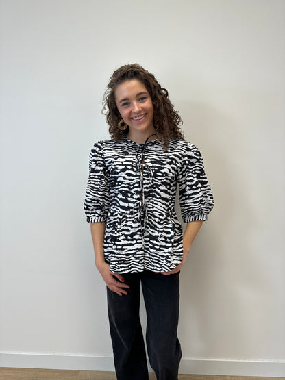 Jayda Blouse Zebra