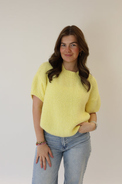 Emma Knit Geel