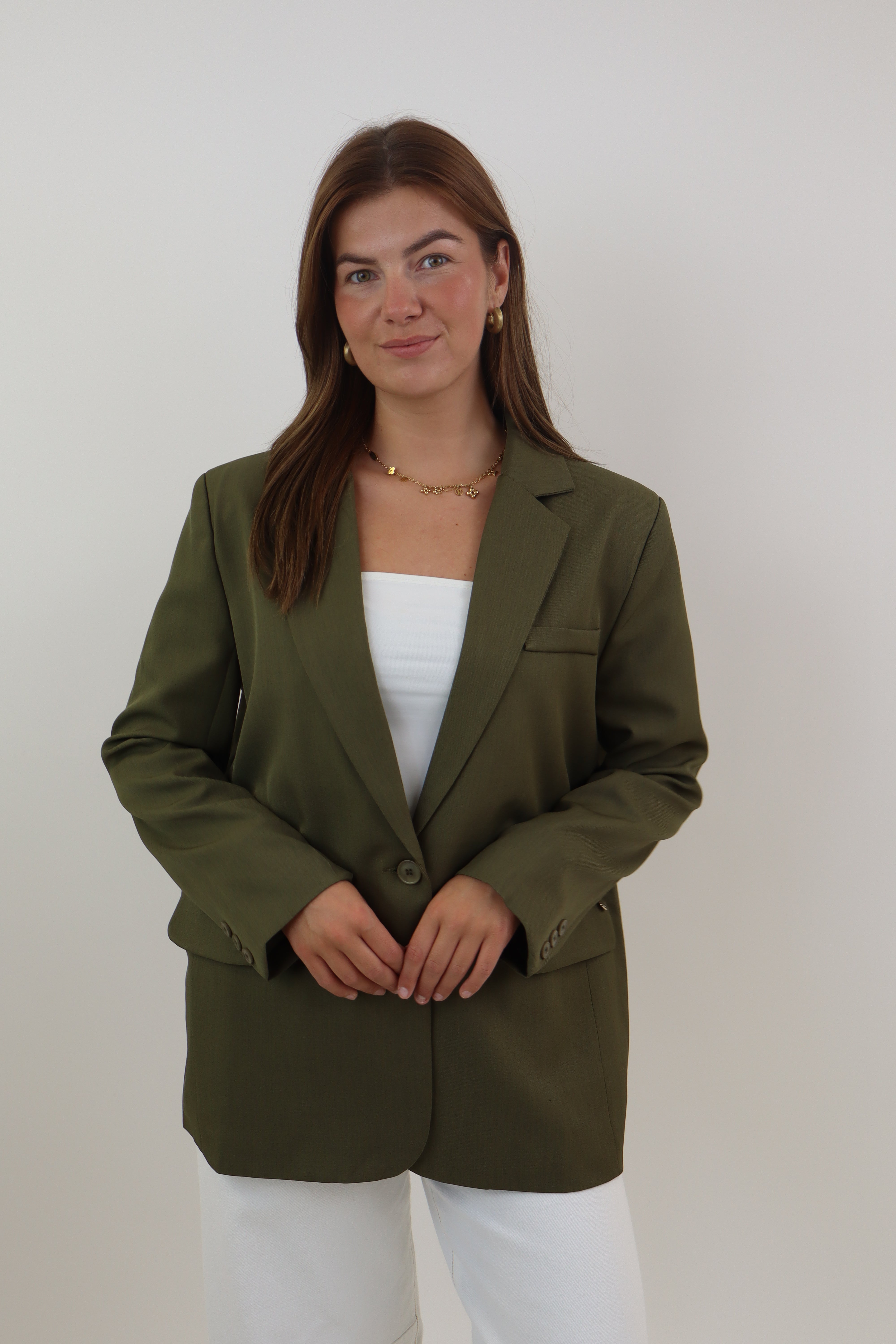 Bowie Oversized Blazer | Green