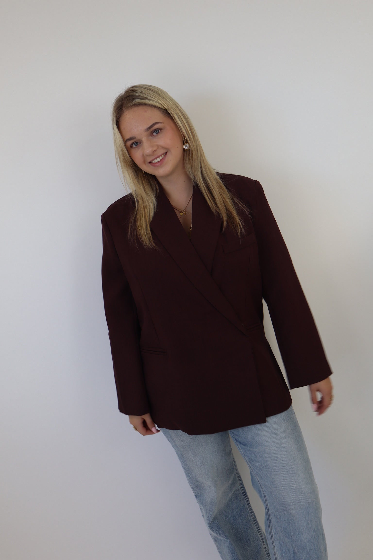 Julie Blazer Bordeaux
