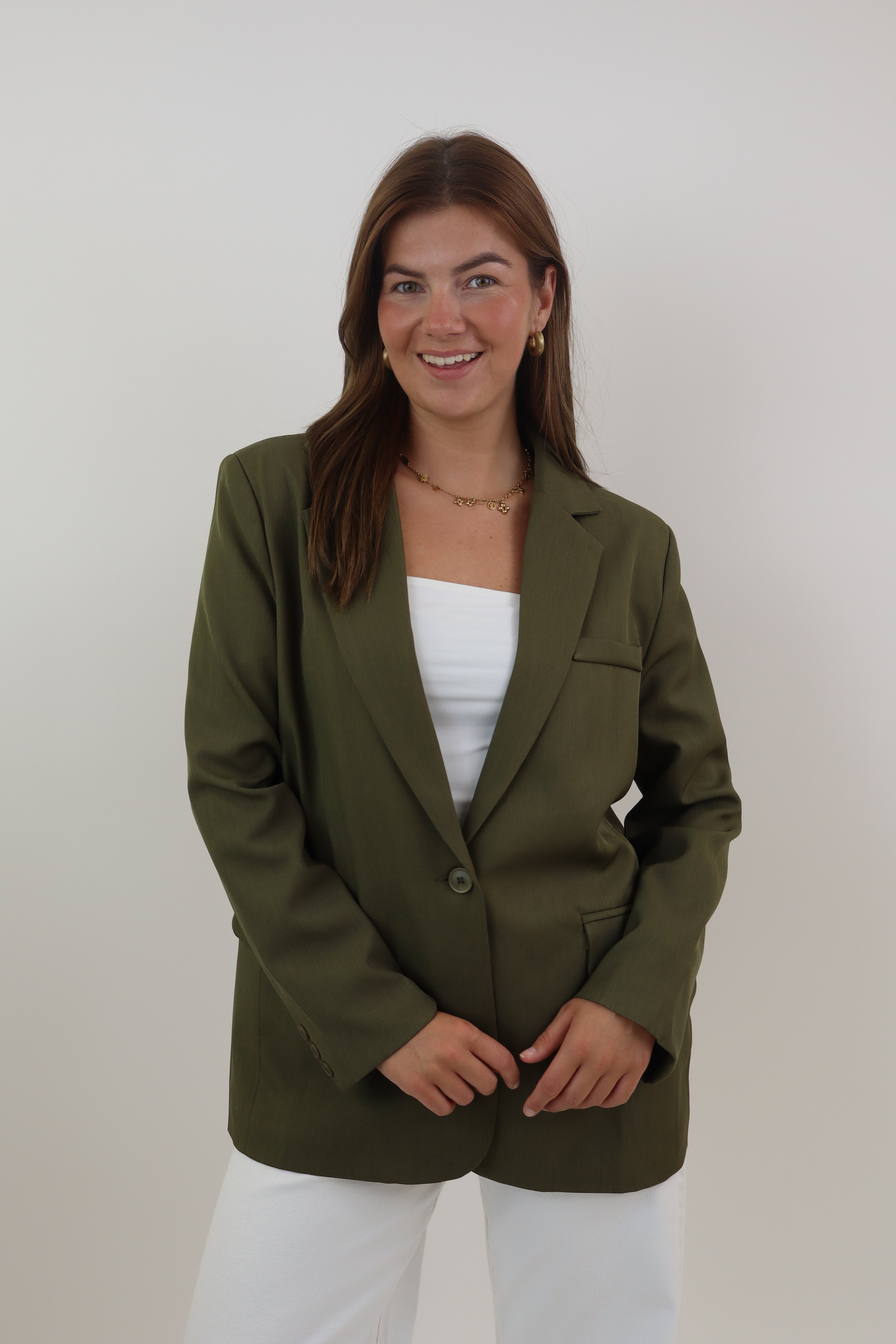 Bowie Oversized Blazer | Green