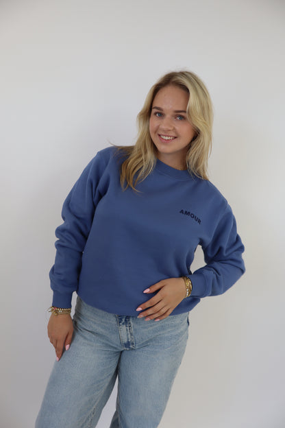 Amour Sweater - Blauw
