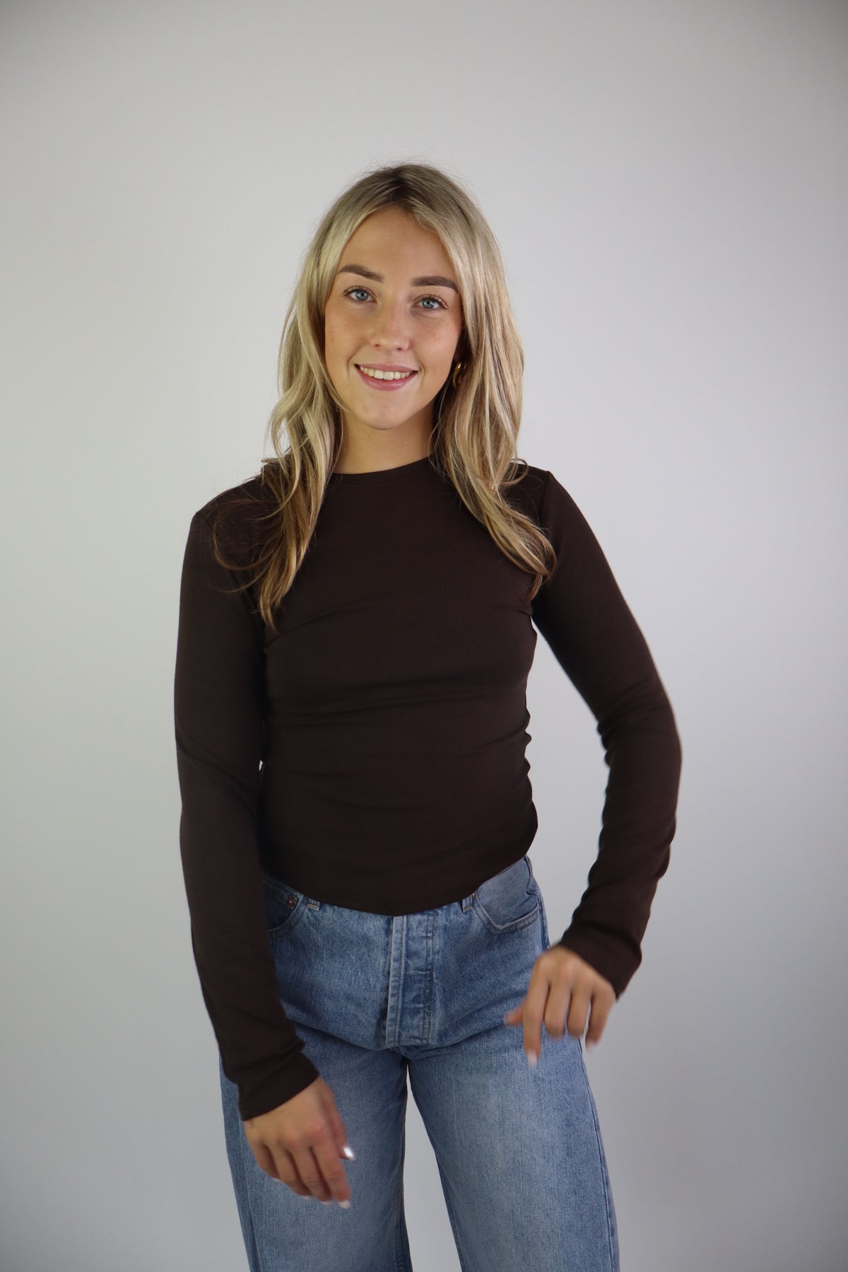 Soft Everyday Longsleeve Brown