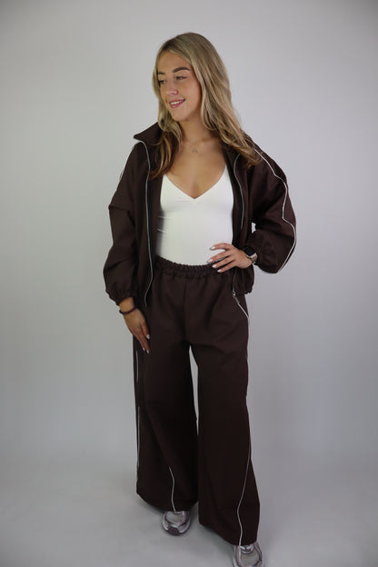 Anne Two Piece Set Brown