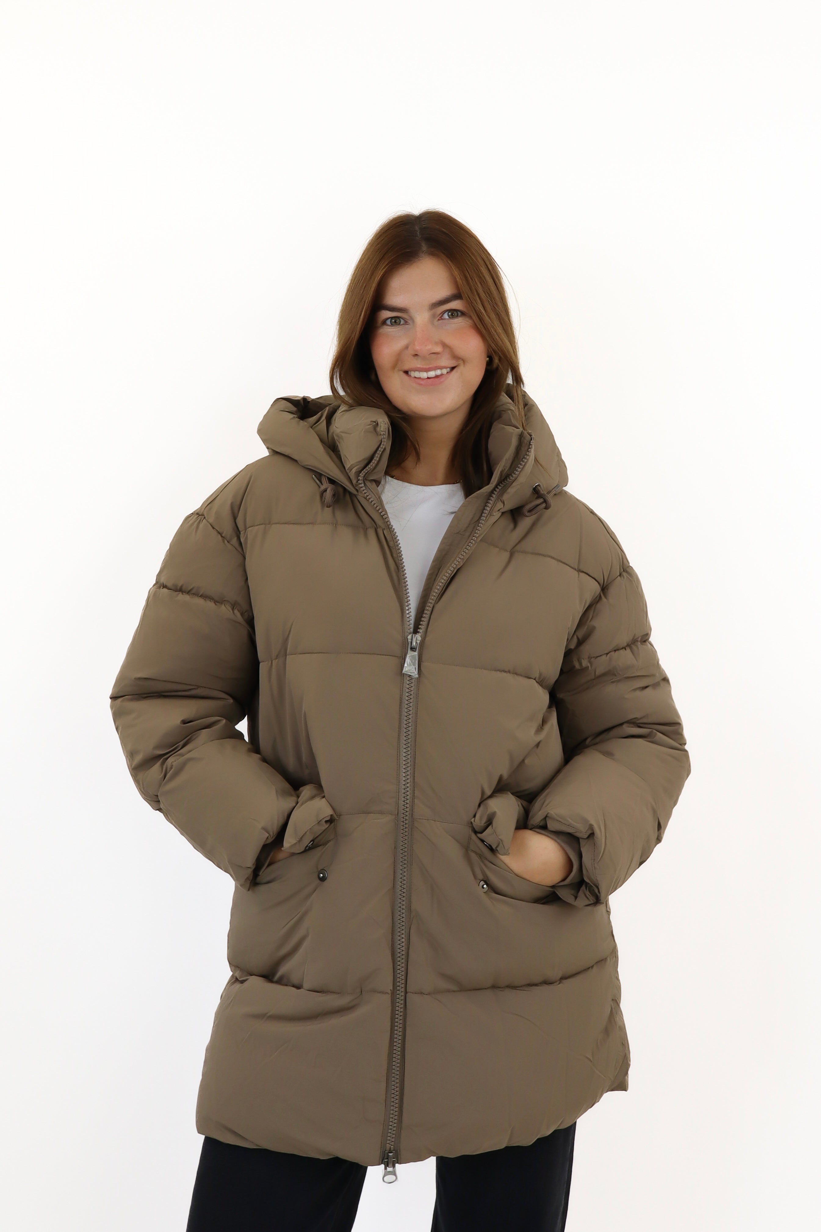 Gabriella Winter Jacket Taupe