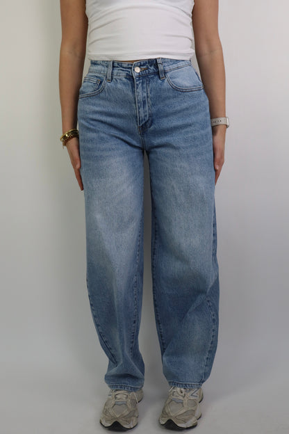 Laulia Balloon Jeans Denim T6071-1