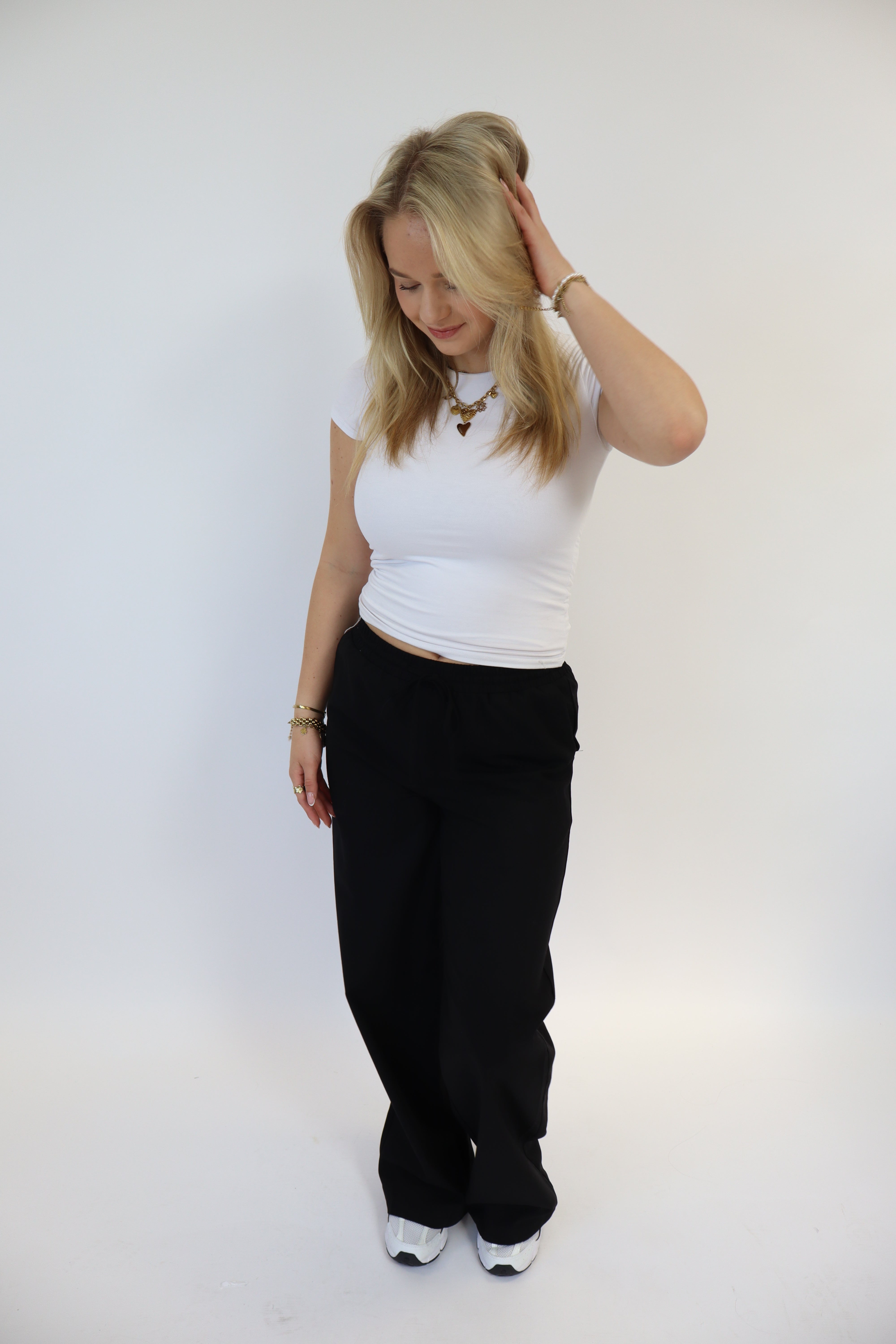 Linnen Pants Black