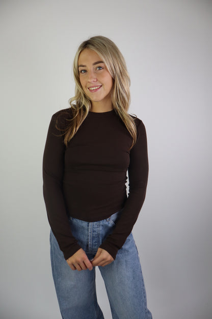 Soft Everyday Longsleeve Brown