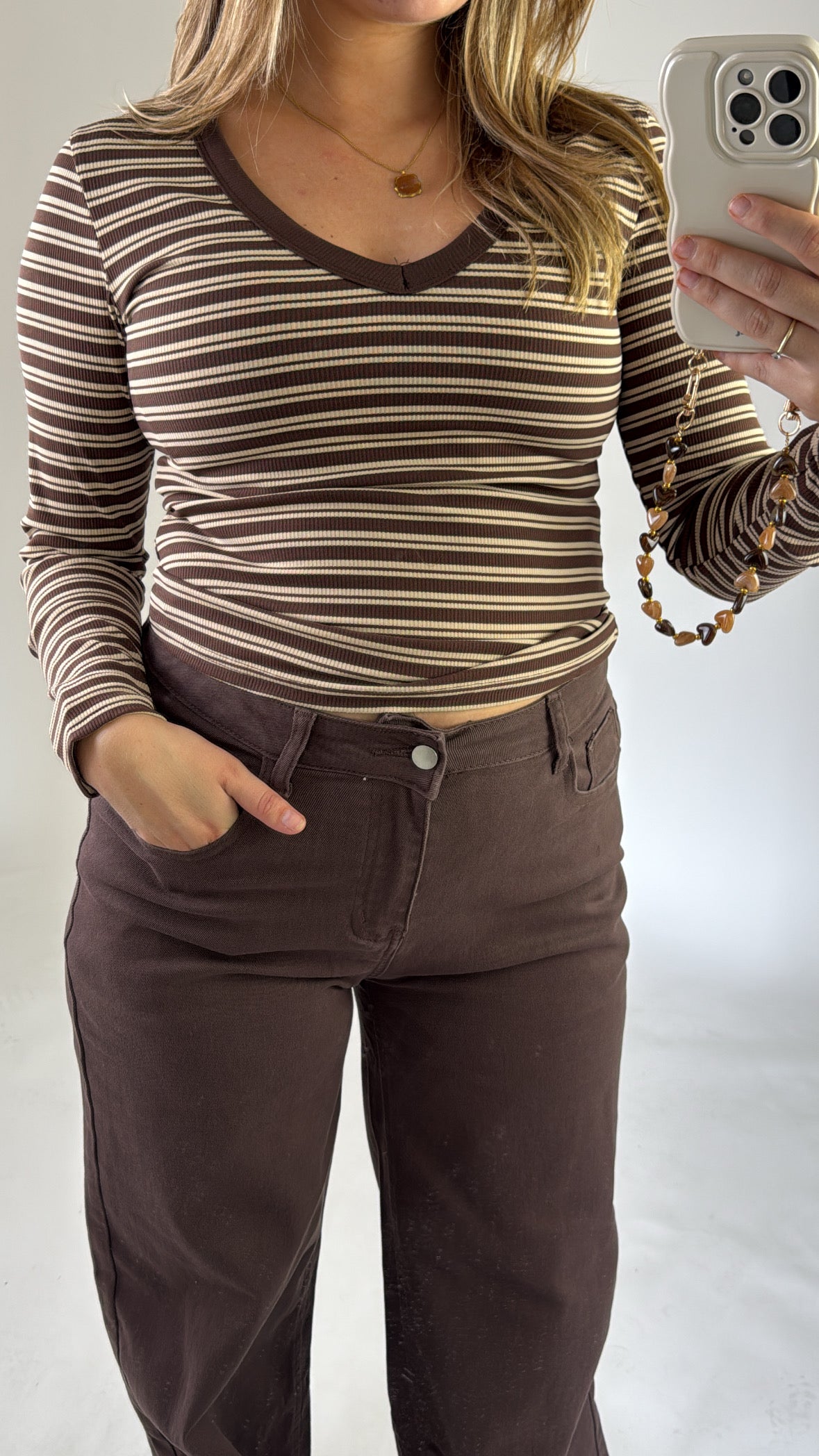 Evi Longsleeve Brown