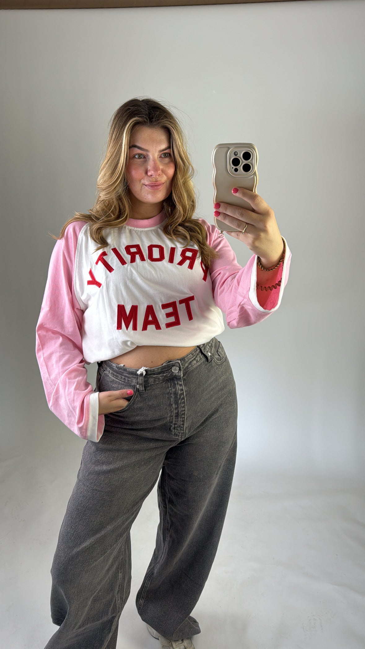 Priority Longsleeve Pink
