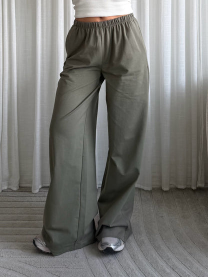 Janelle Two Piece Set Army Green ( Tall )