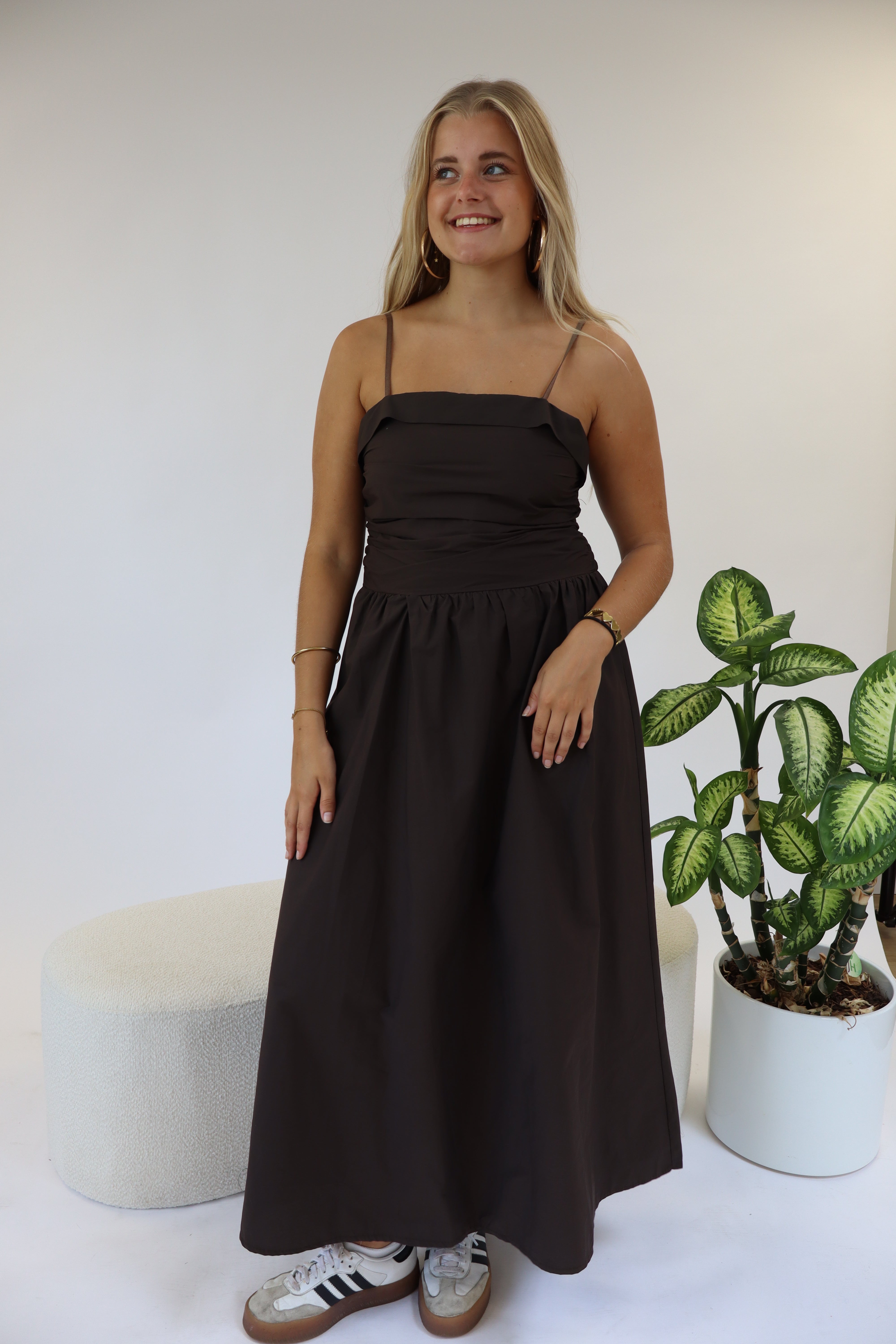 Belle Maxi Dress Brown