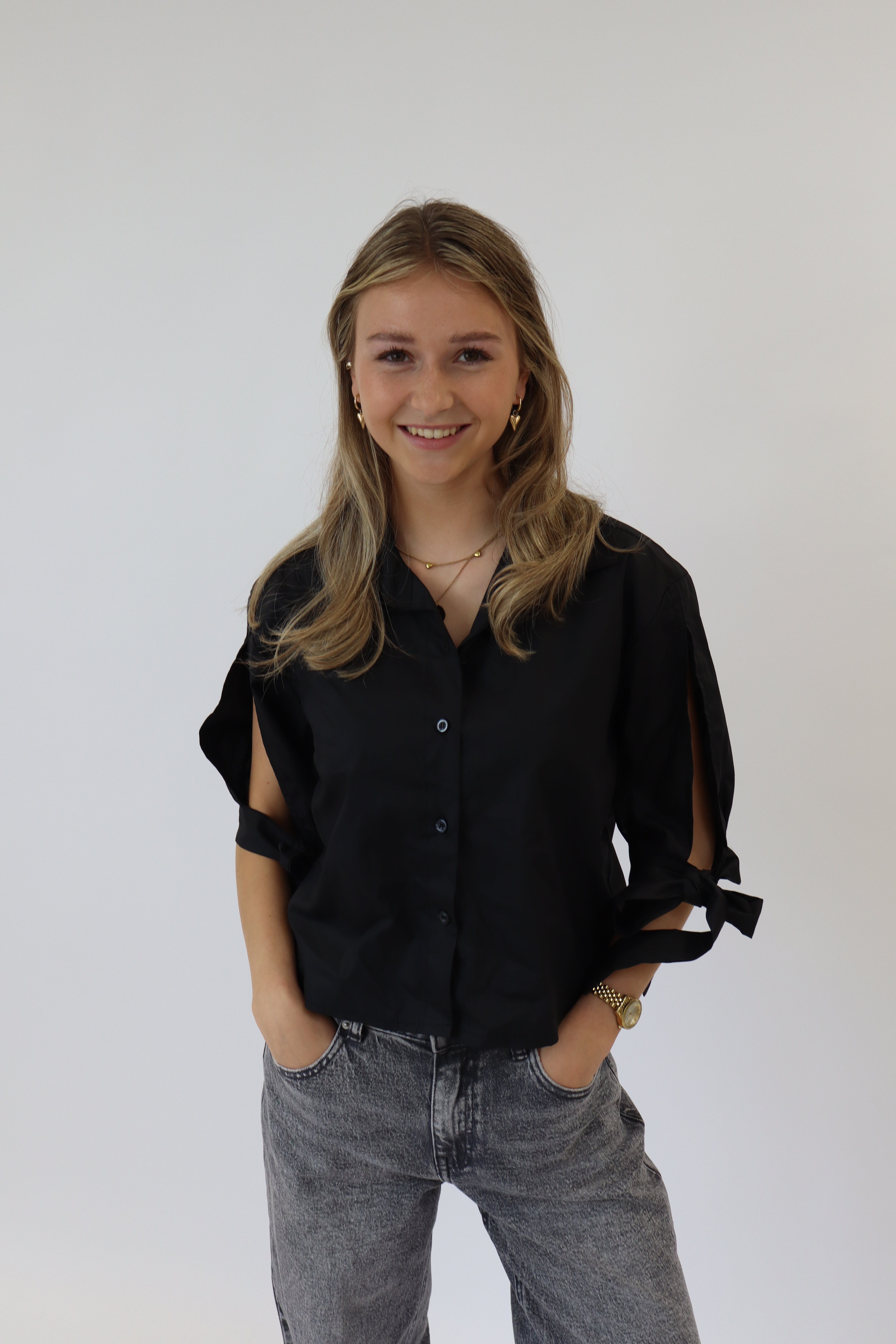 Blouse Danee Zwart