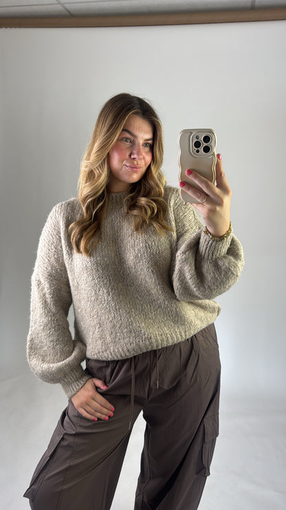 Mae Sweater Beige | PRE ORDER