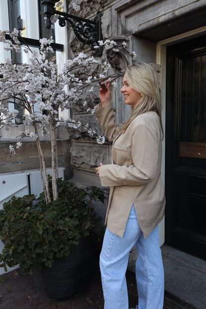 Lotje Oversized Blazer | Beige 24763