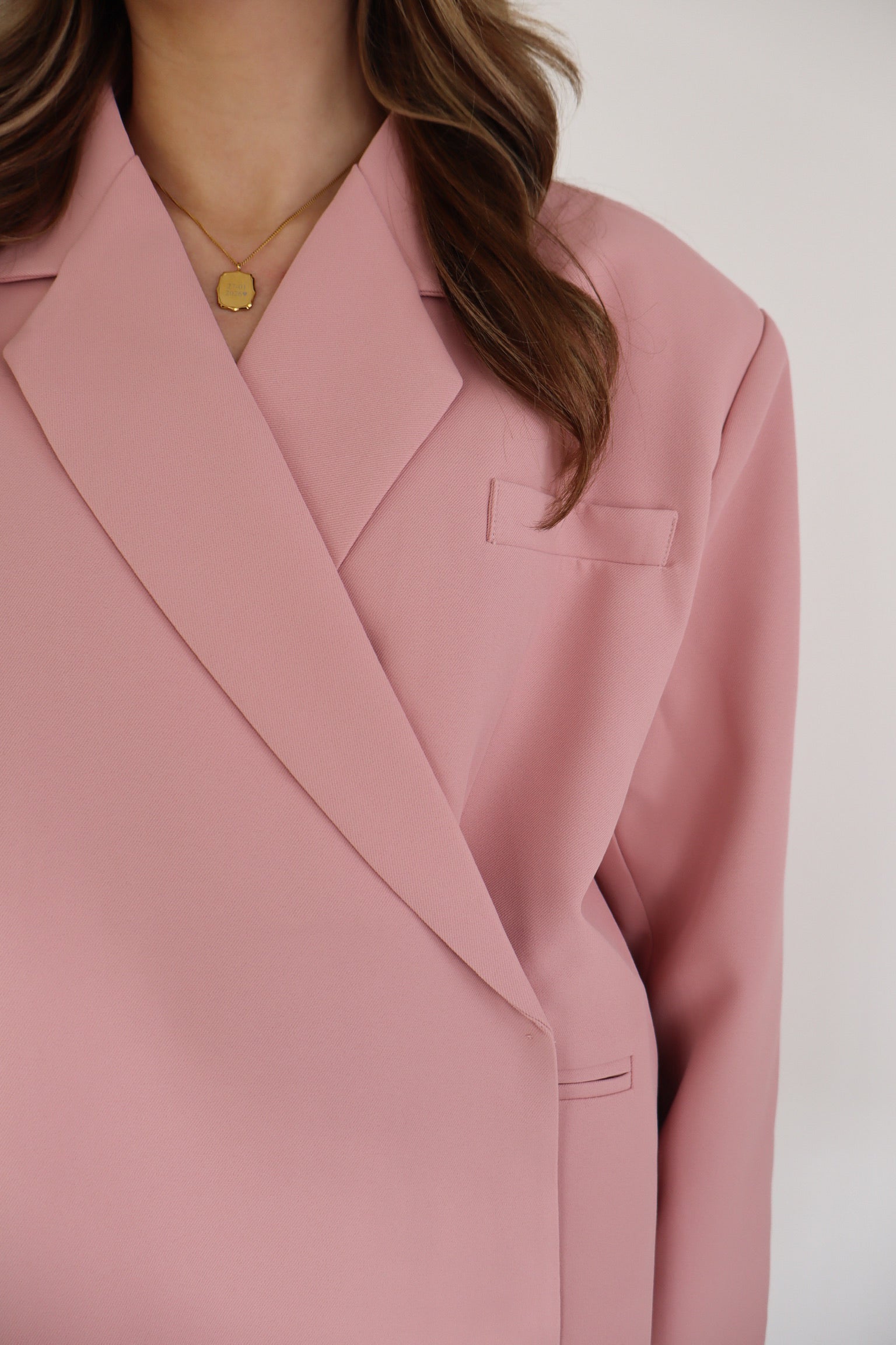 BOXY BLAZER PINK