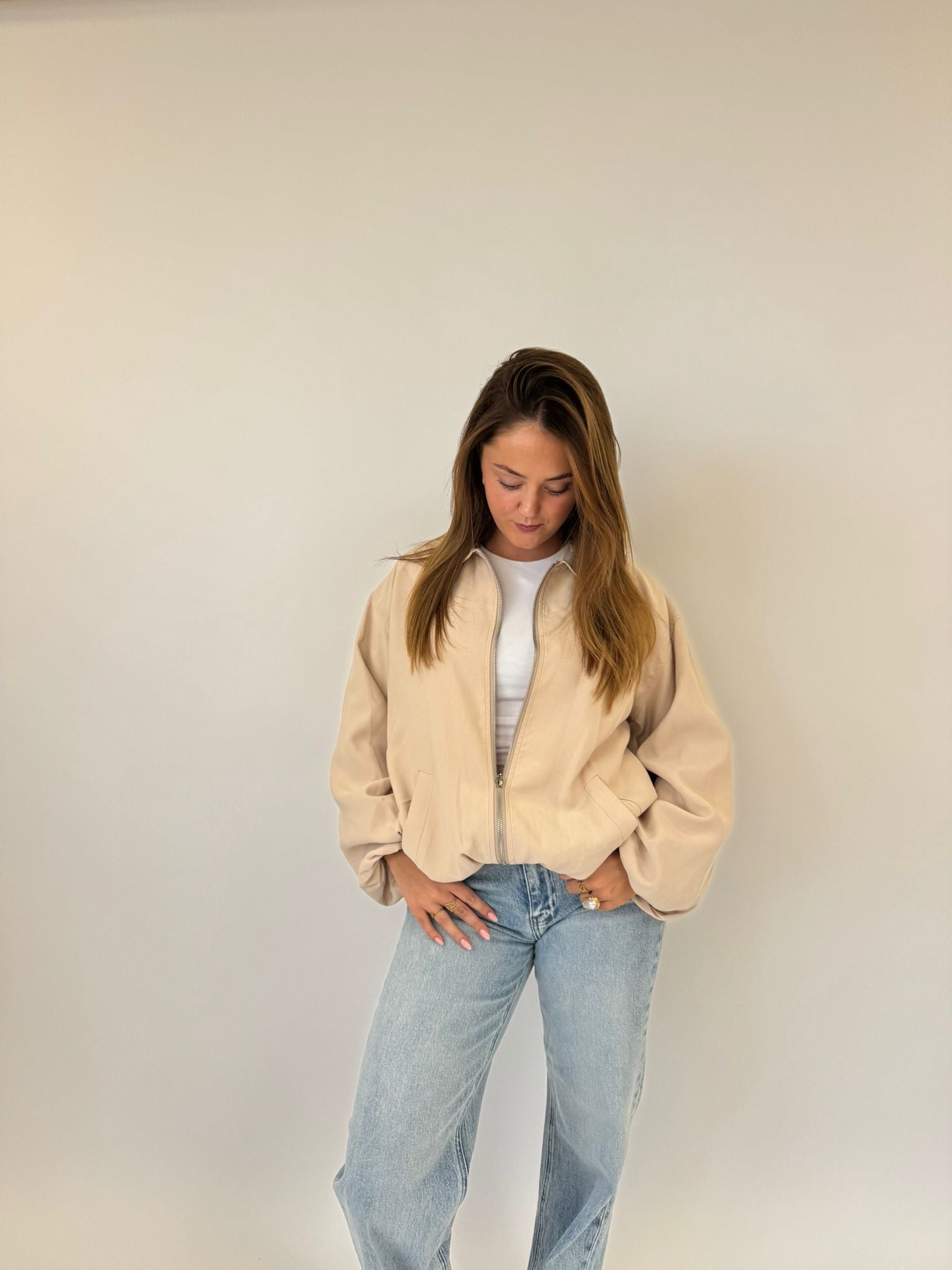 Imre Jacket Beige - Ambika