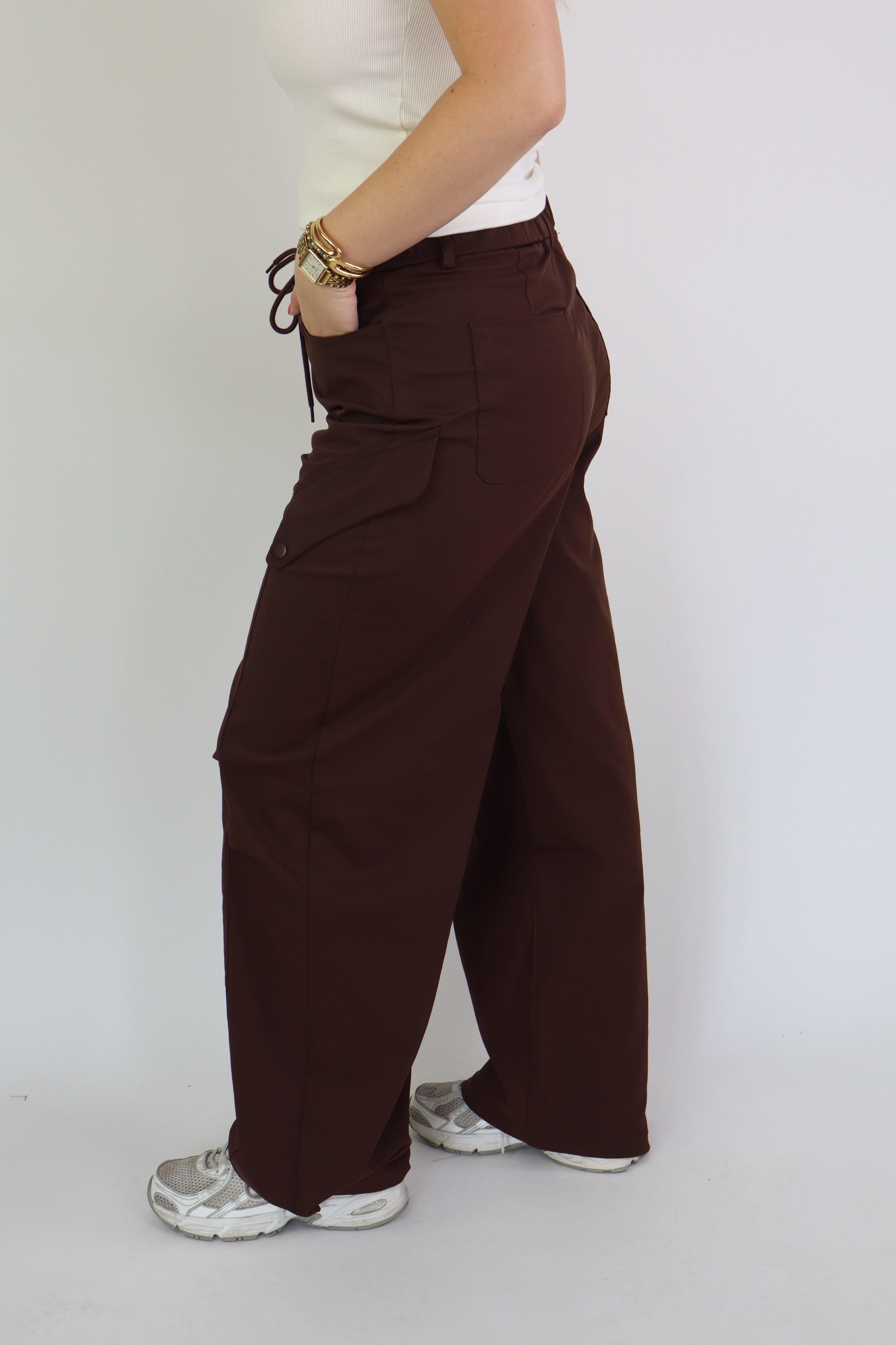 Sterre Cargo Pants Brown