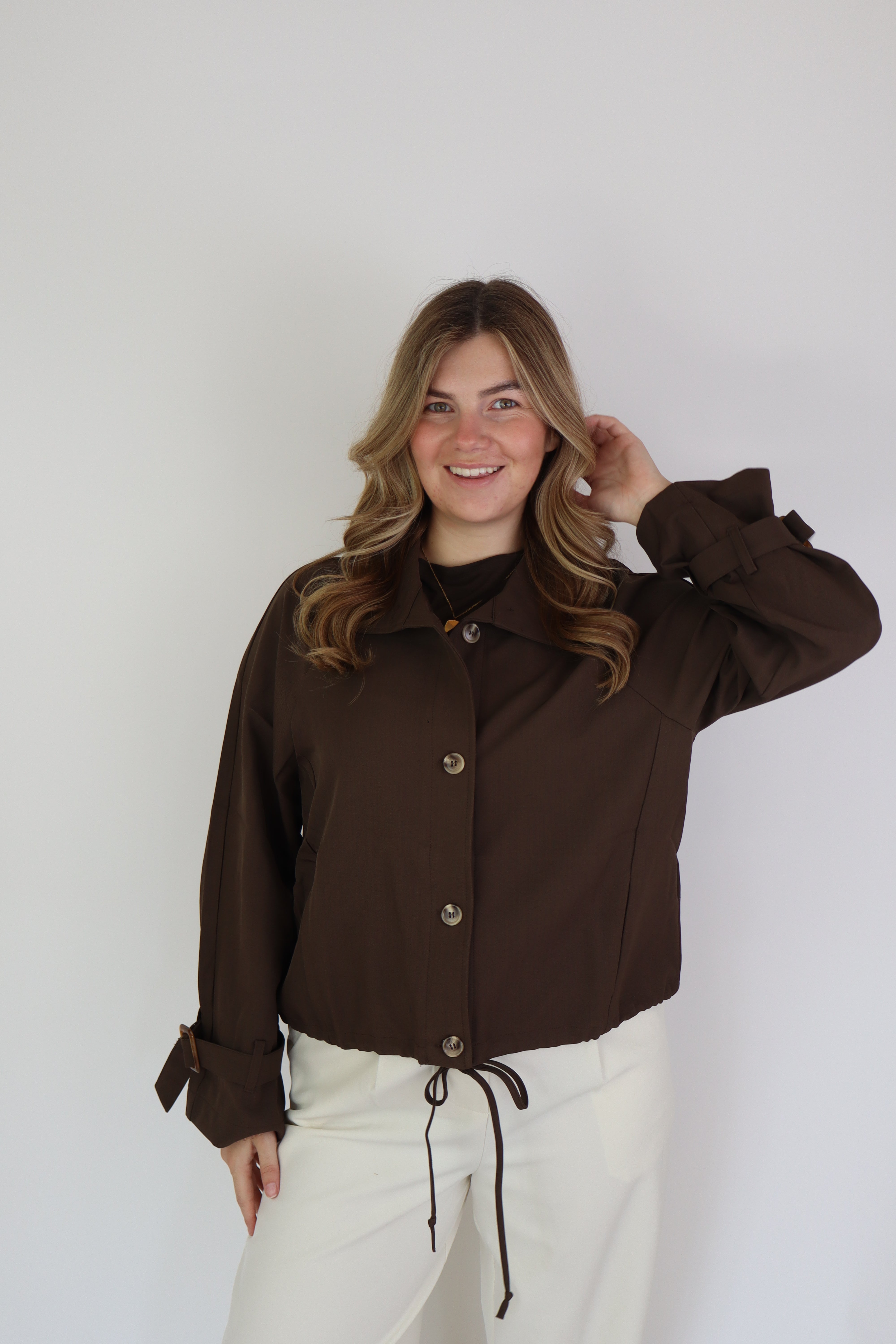 Emily Jacket Brown