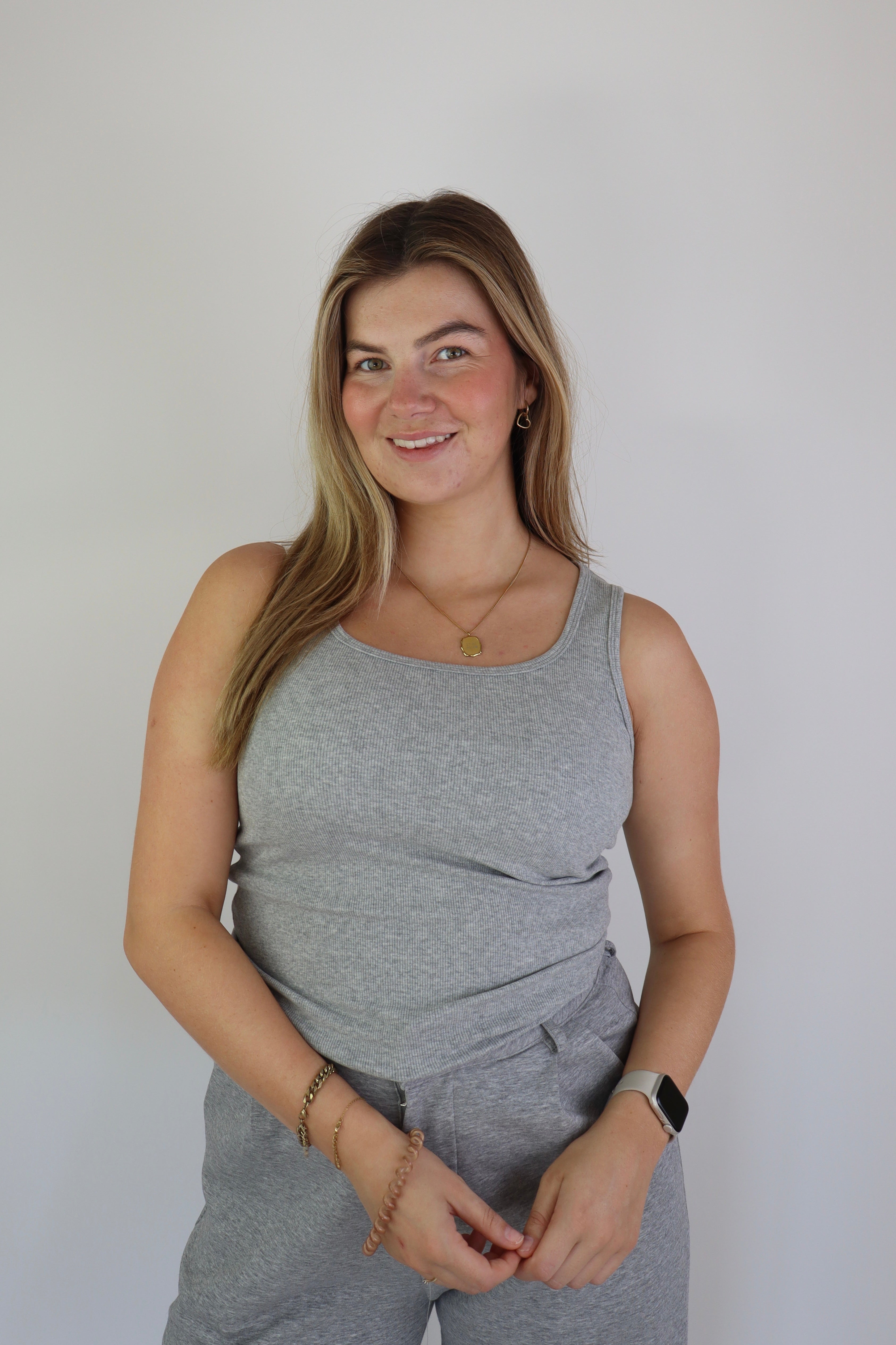 Ambika Essential Top Grey