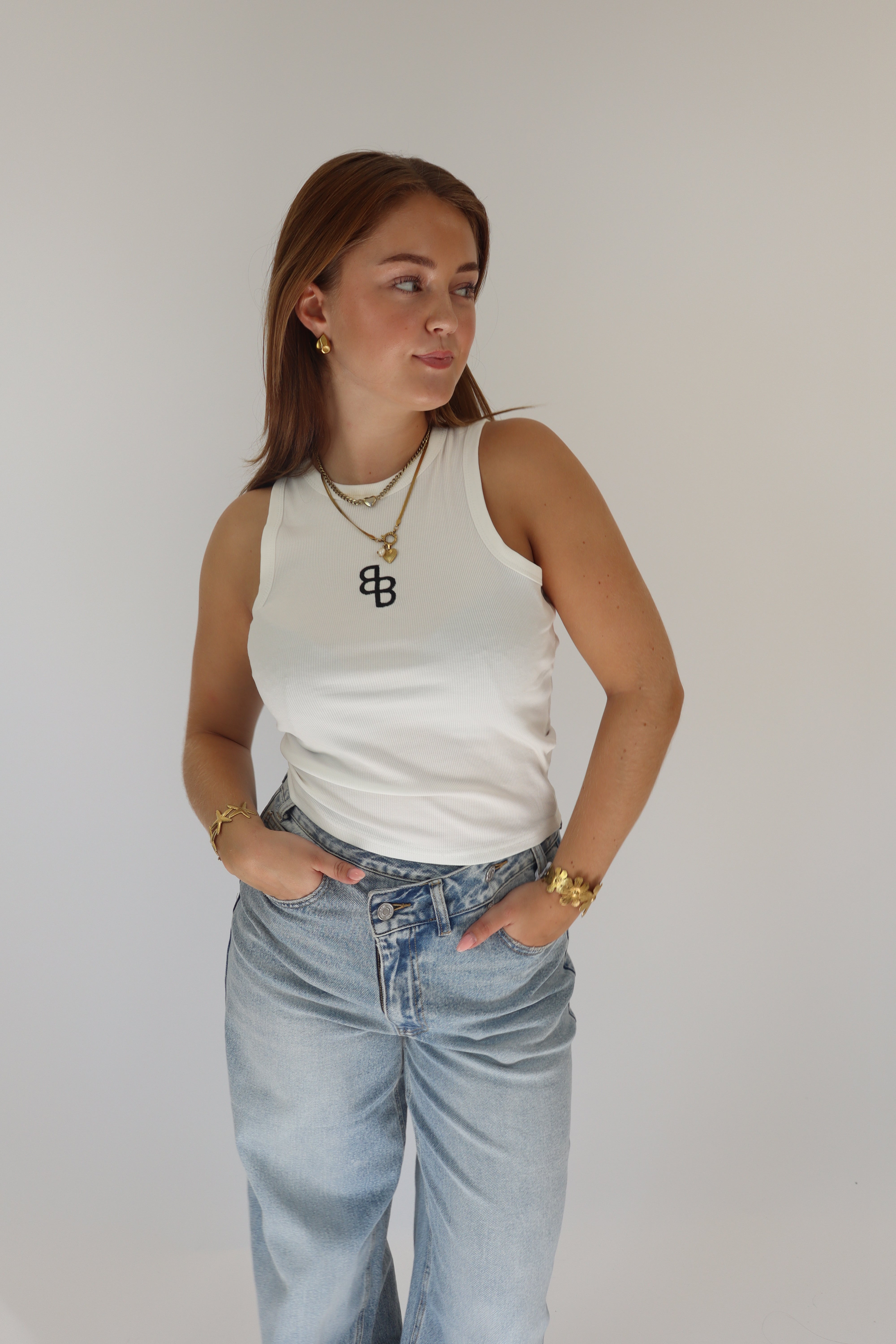 Britt Basic Top Wit