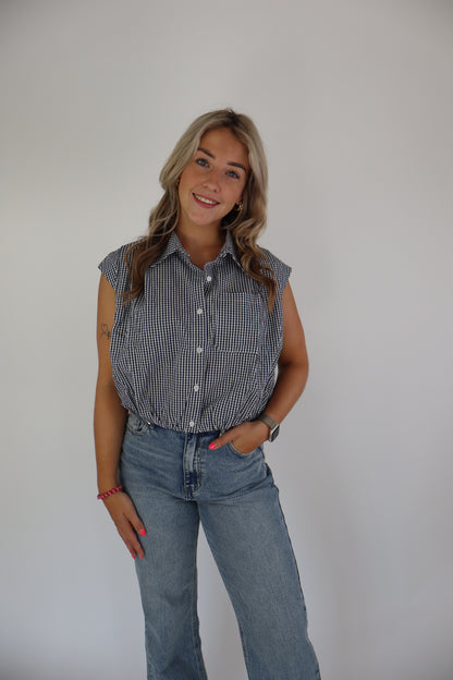Anouska Blouse Navy