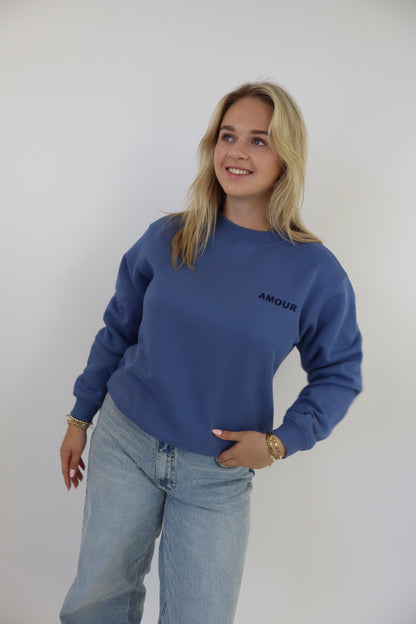 Amour Sweater - Blauw
