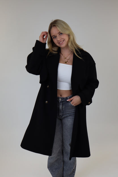Benthe Trench Coat | Black
