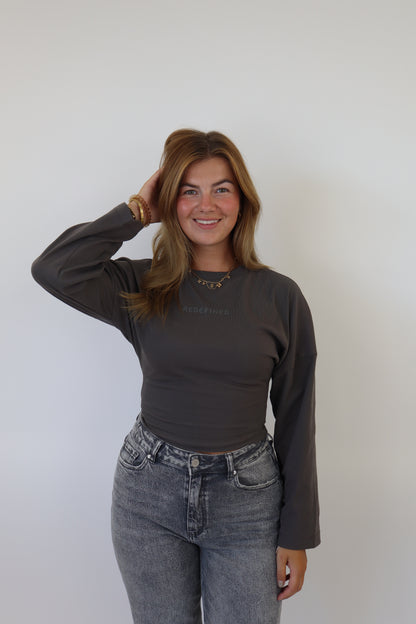 Redefined Long Sleeve - Dark Grey