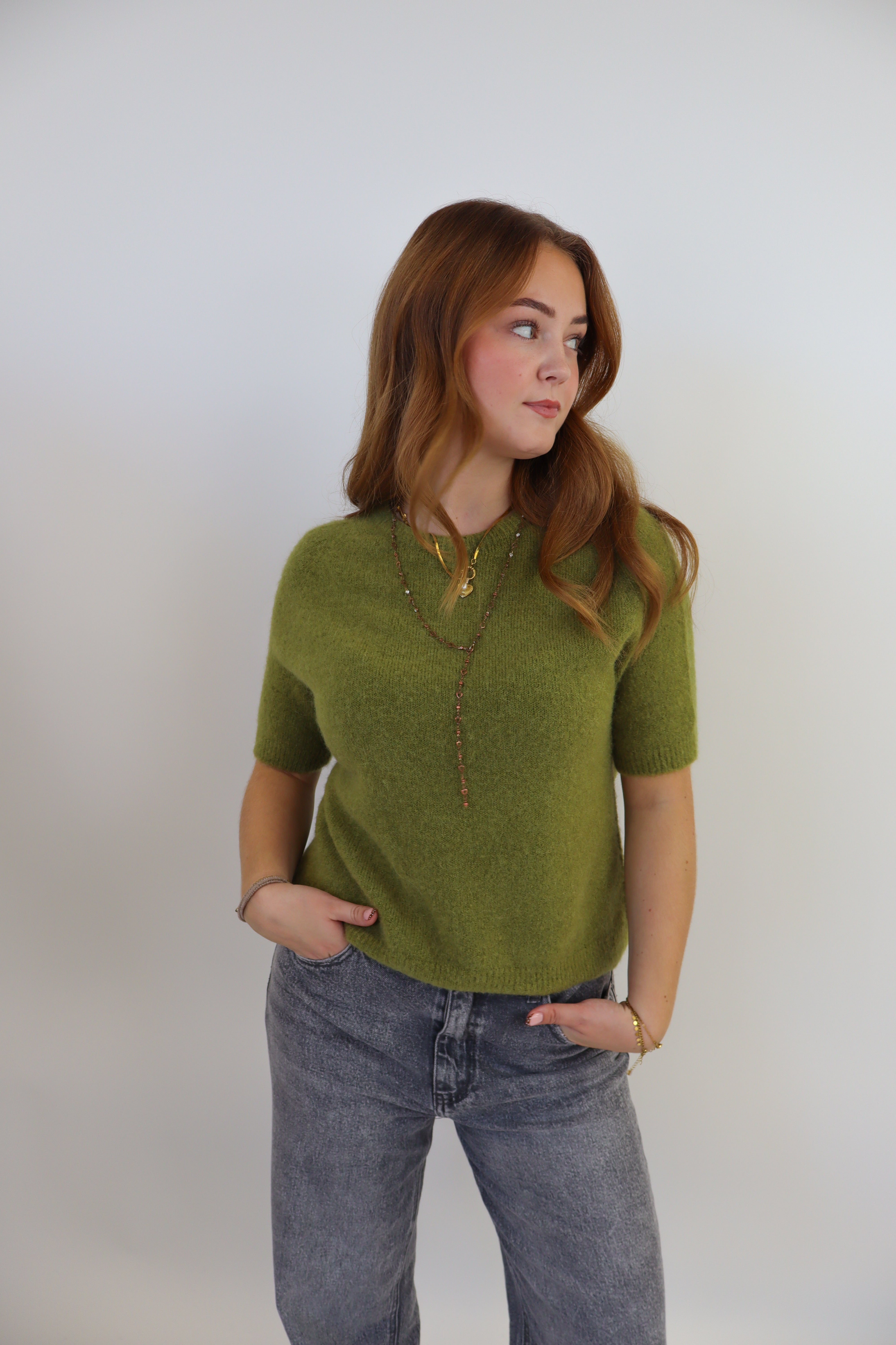 Jada Cozy Top  Olive