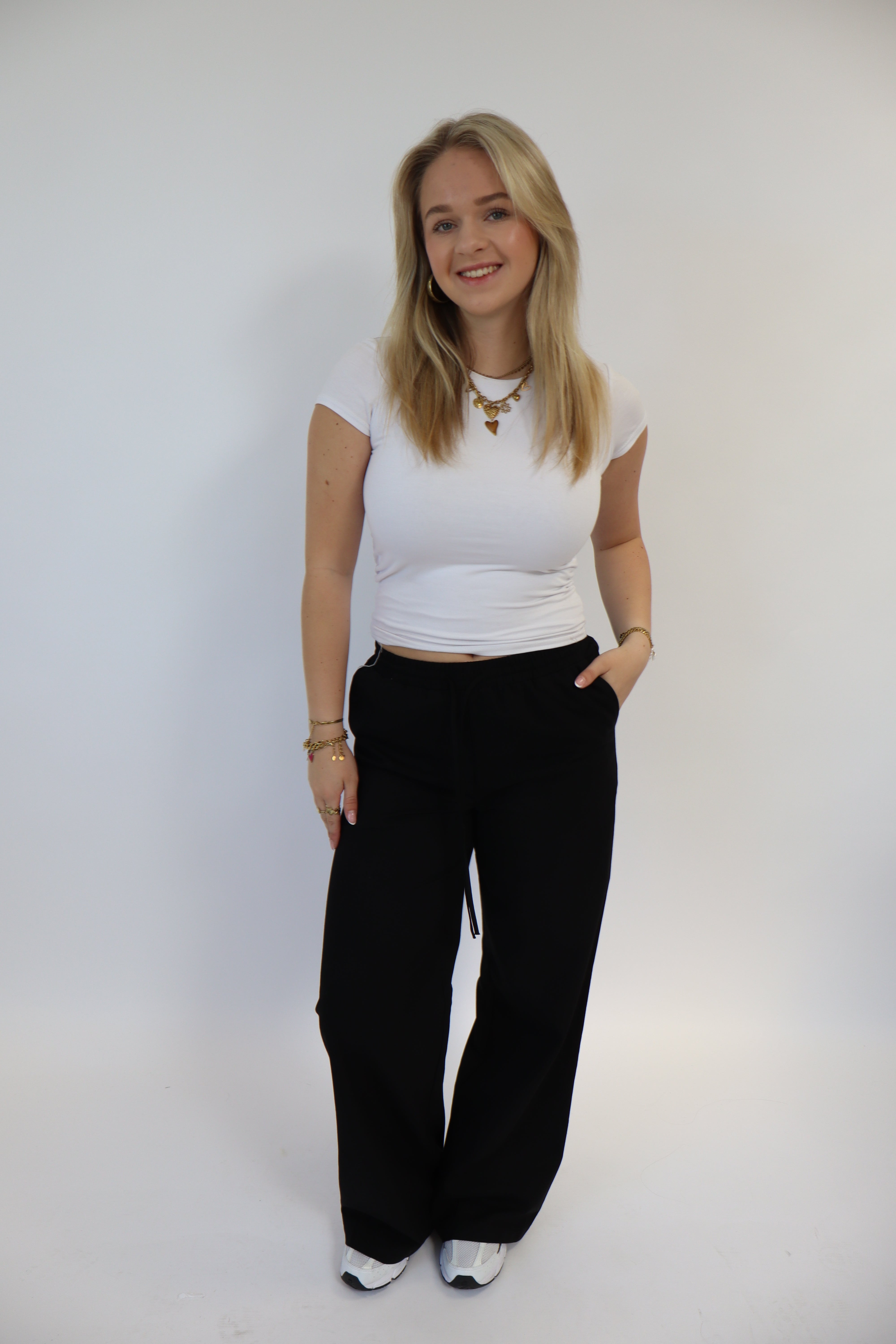 Linnen Pants Black