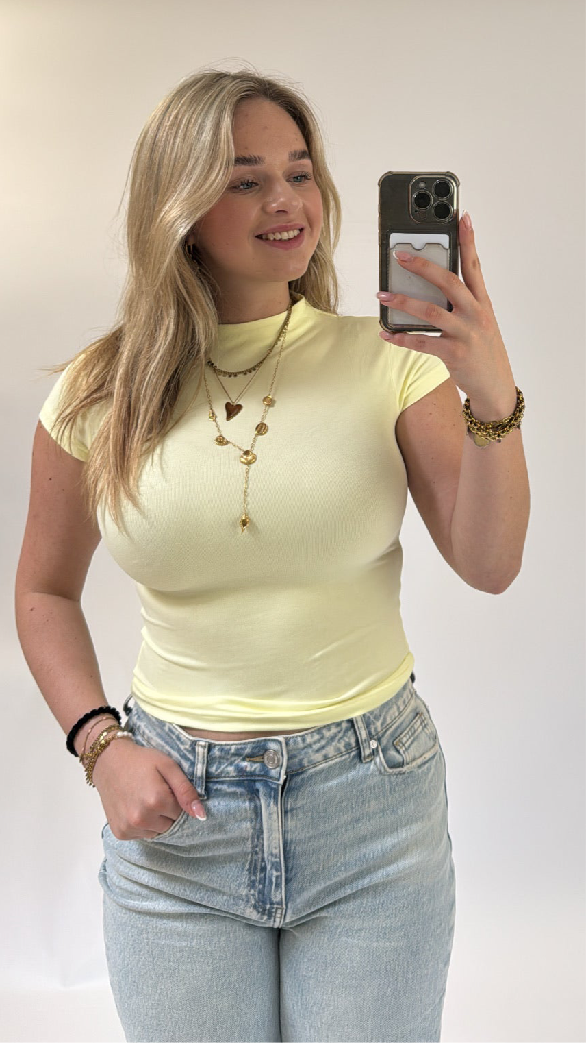 Luna Top Lemon