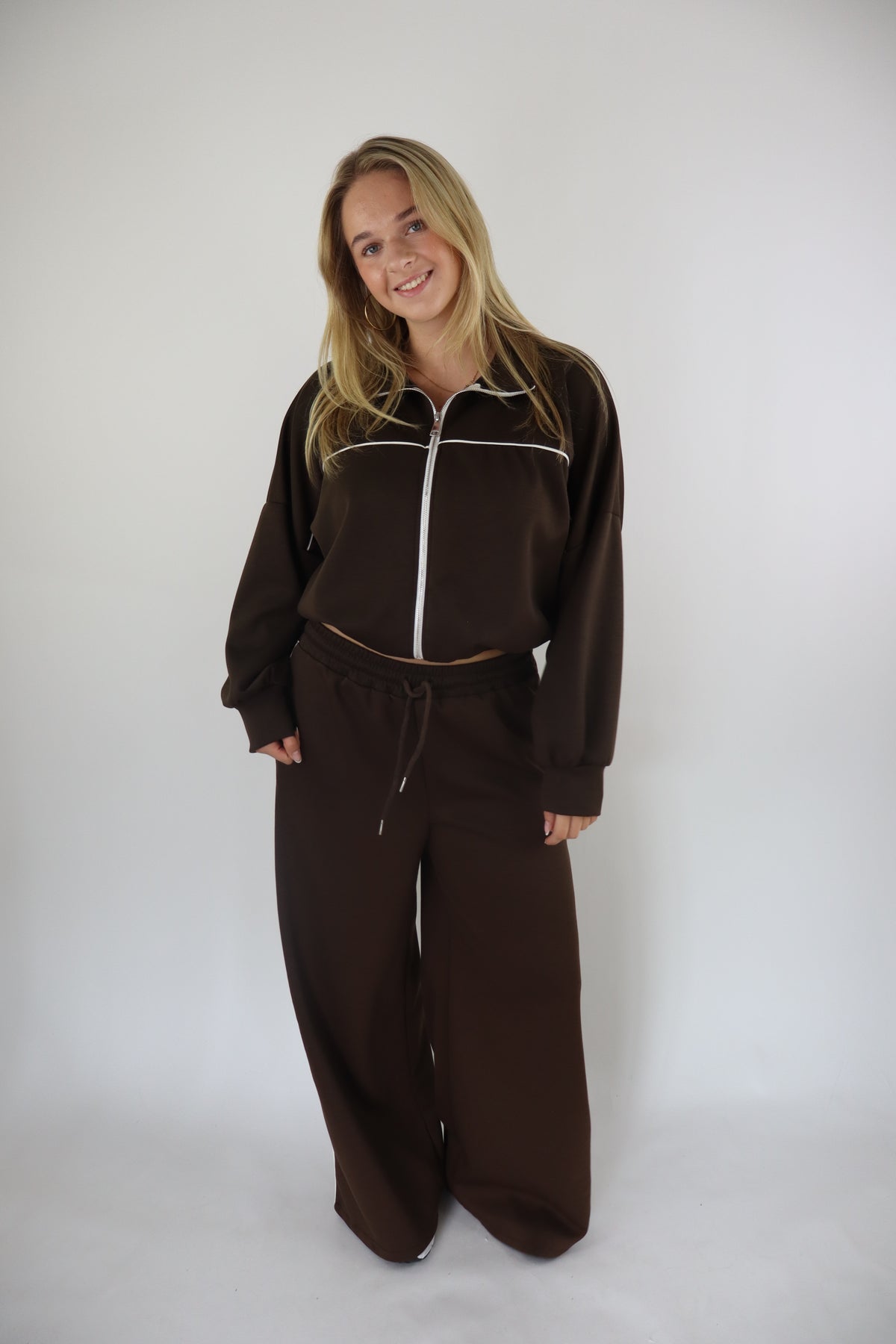 Christel Jogging Set Brown