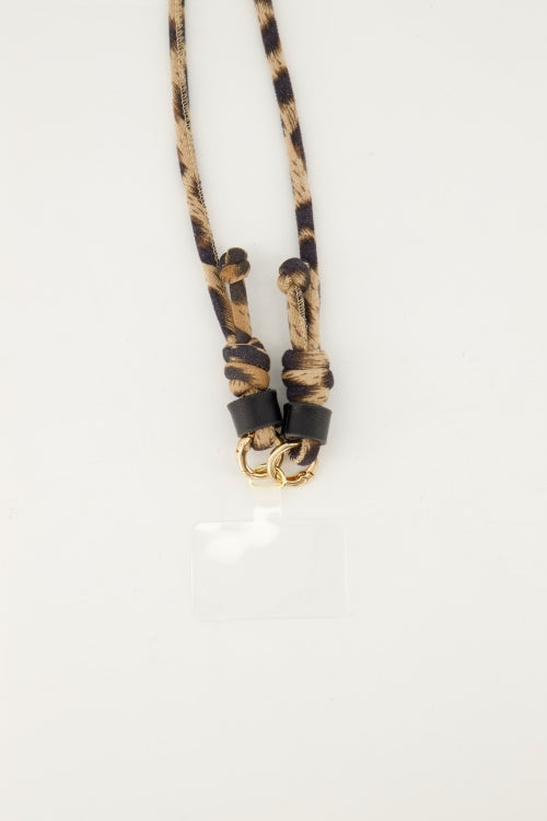 Telefoonkoord Leopard Lang