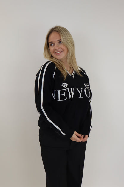 New York Sweater Black