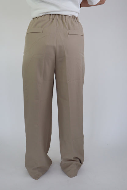 Emma Stretch Pantalon Beige