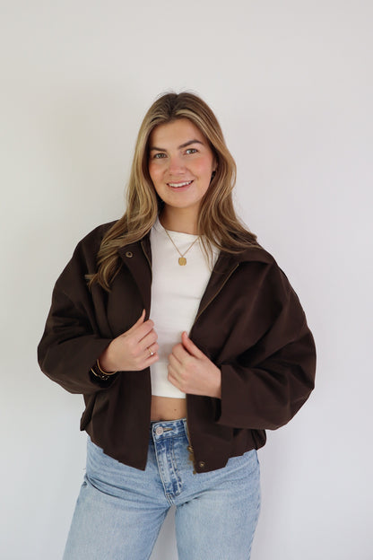 Donna Jacket Brown