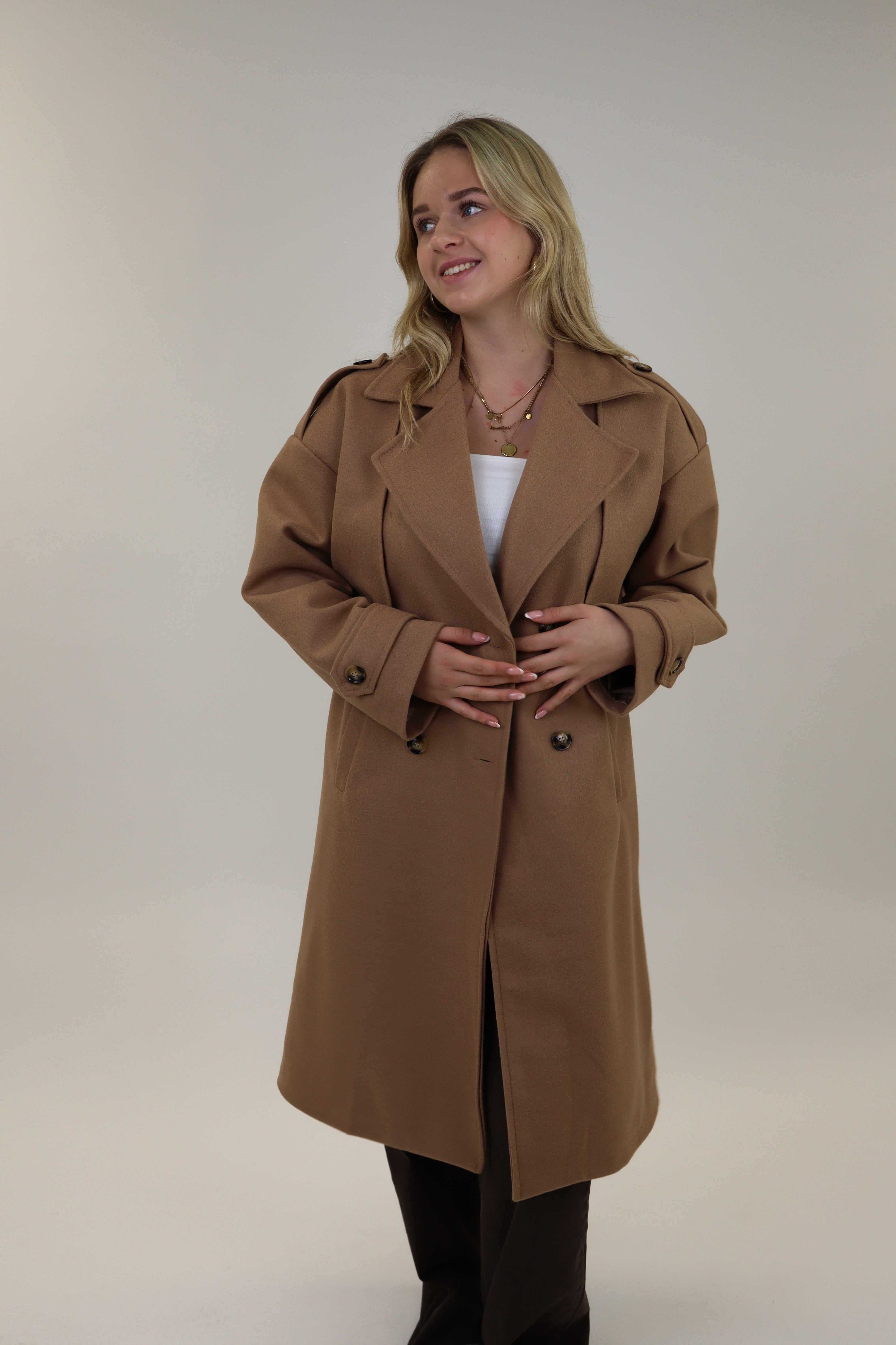 Benthe Trench Coat | Camel