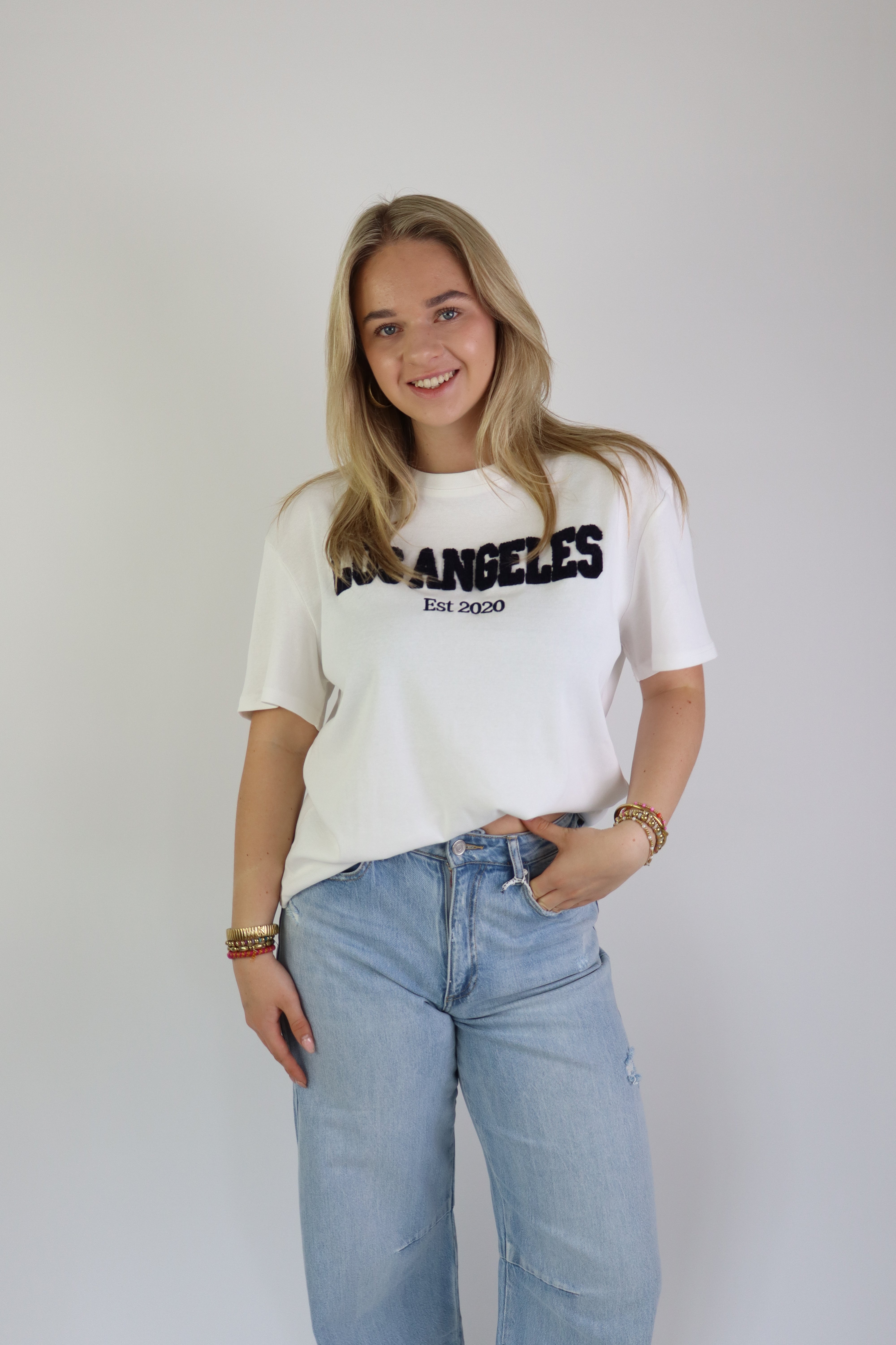 T - Shirt Los Angeles Navy