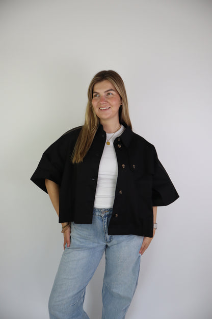 Lara Trench Coat Zwart