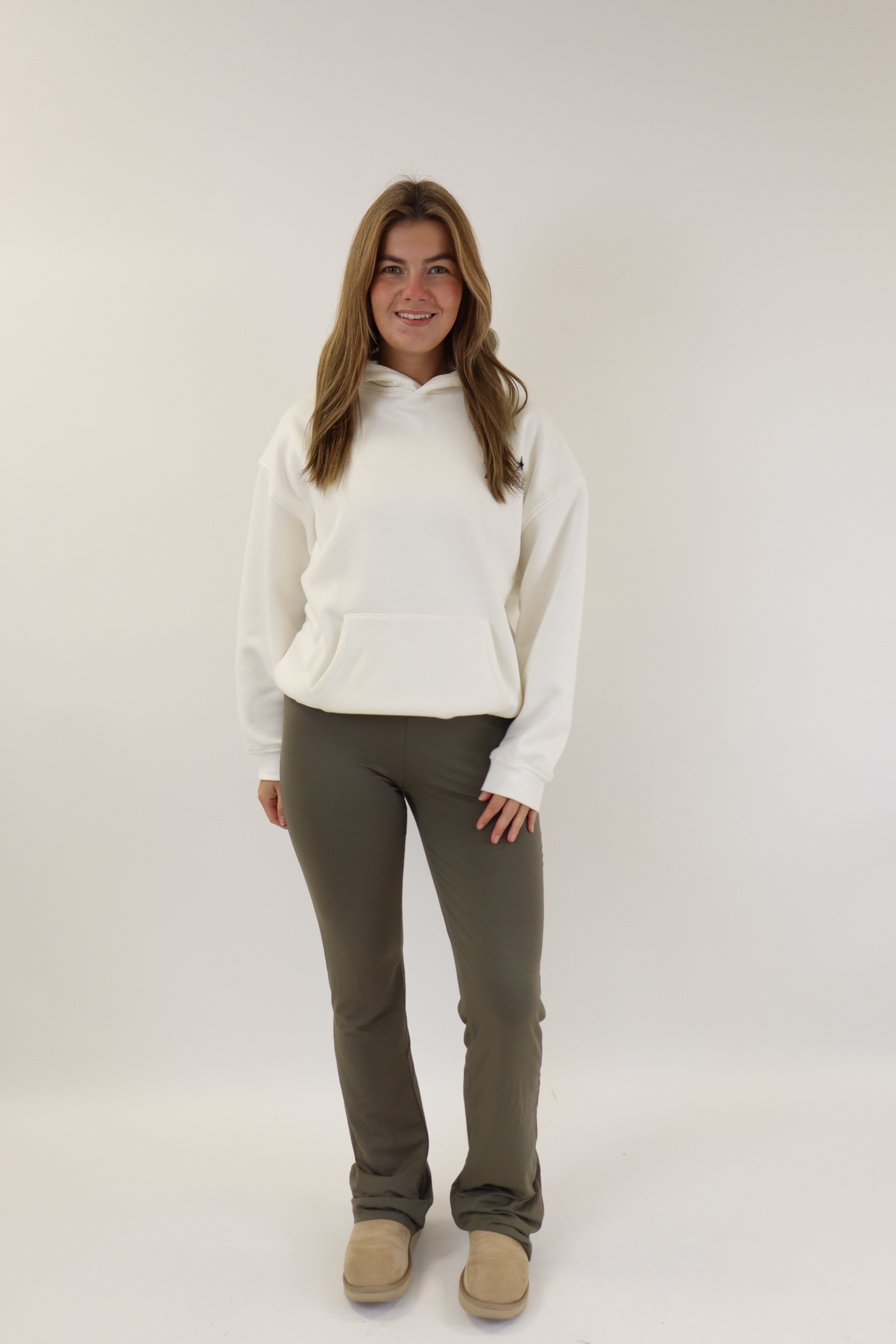 Loïs Comfy Pants Dark Taupe