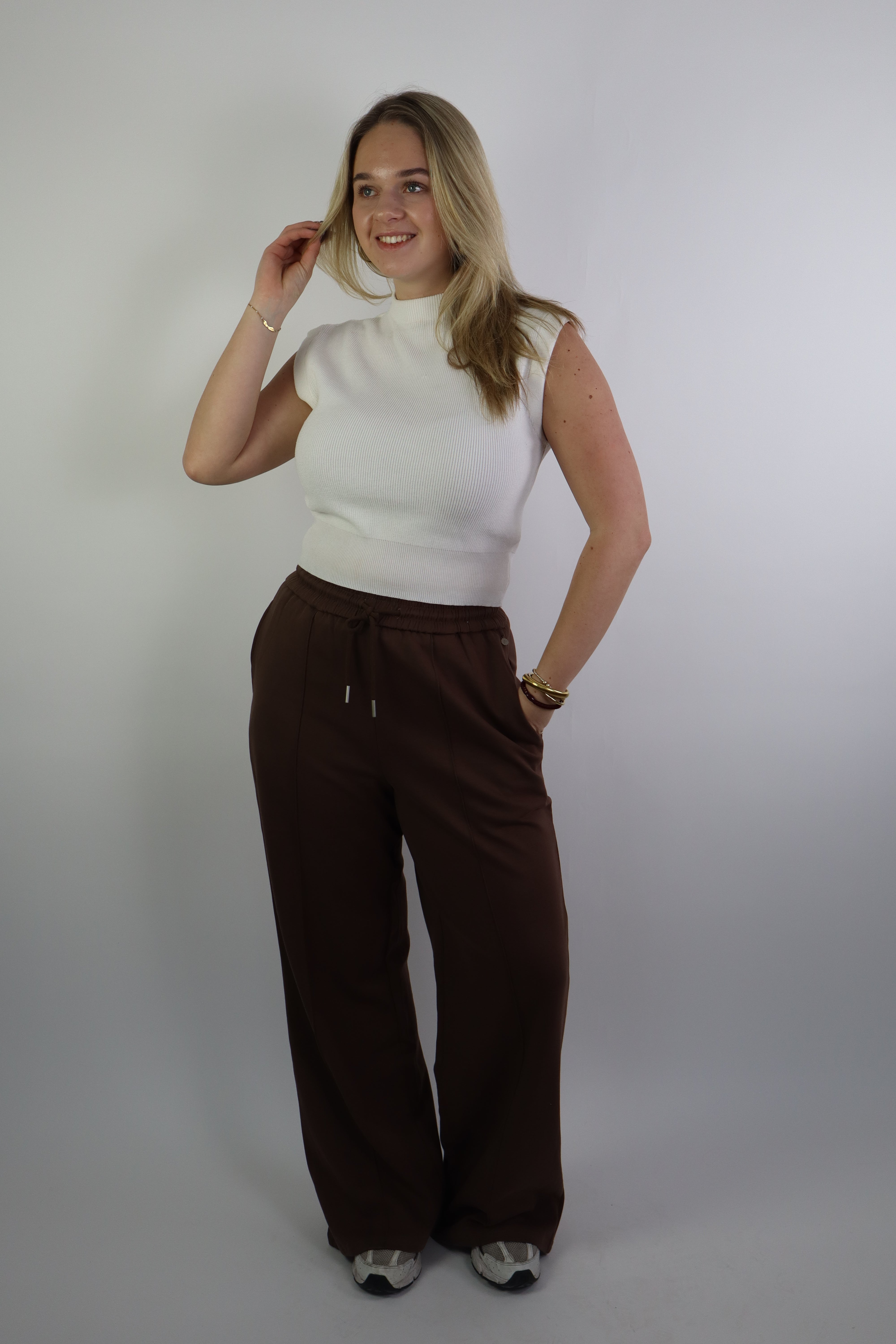 Ambika Basic Soft Pants Brown