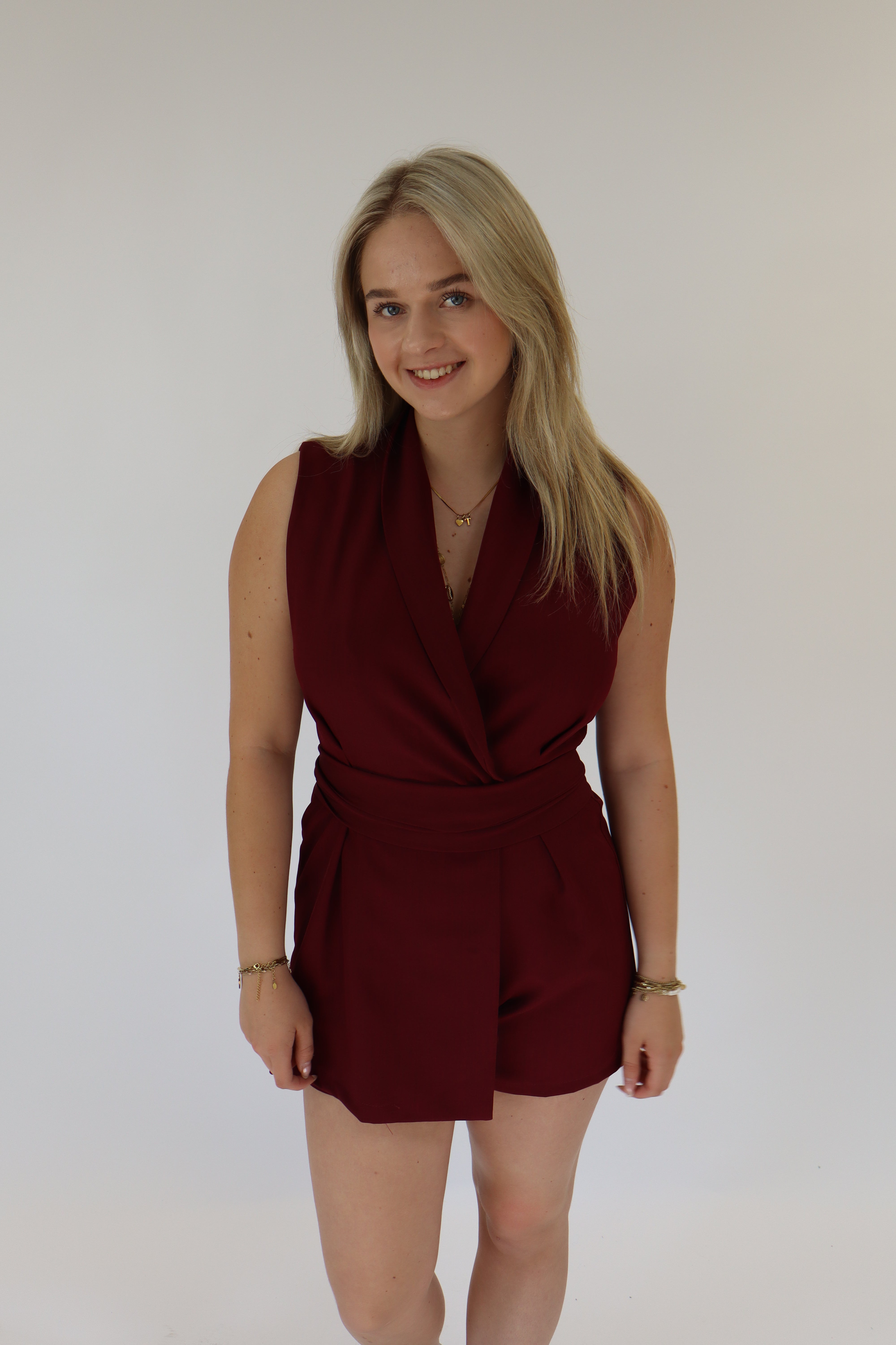 Eef Playsuit Bordeaux