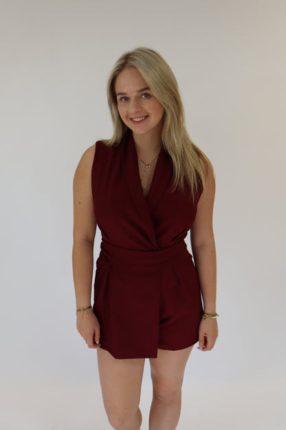Eef Playsuit Bordeaux