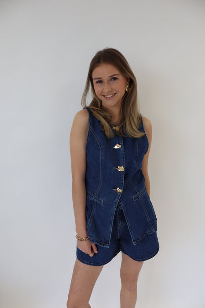 Jinthe Denim Gilet